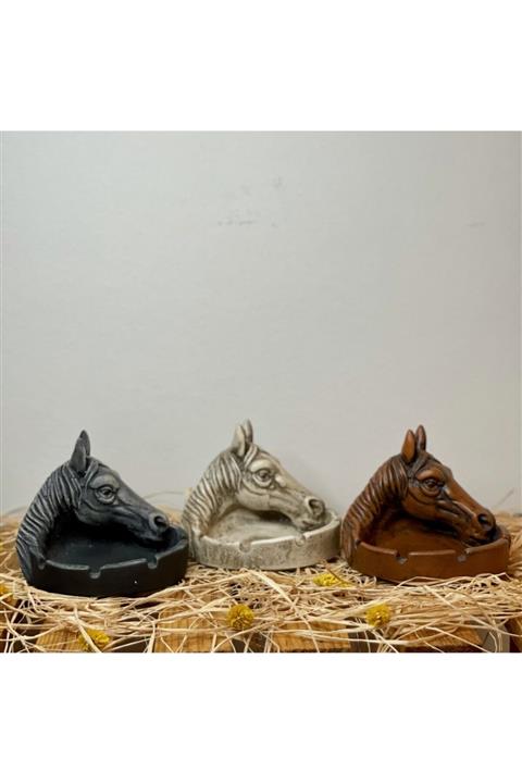 D&S CRAFT STUDIO 3'lü At Tasarım Küllük