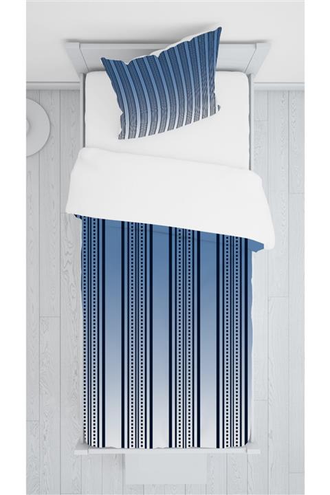 Daniel Kids Süet Yatak Örtüsü Takımı C izgili Desenli