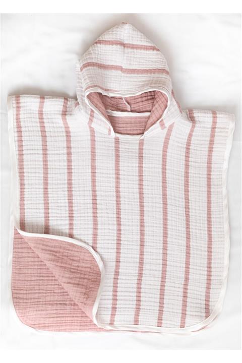 bebehan Kız Bebek Pembe Bornoz