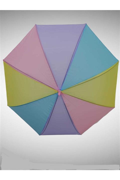 Askıcı Gökkuşağı Çocuk Şemsiye 8 Tel