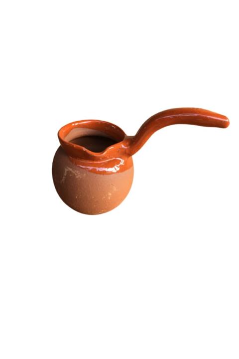 öz çömlekçilik Toprak El Yapımı Türk Kahvesi Cezvesi