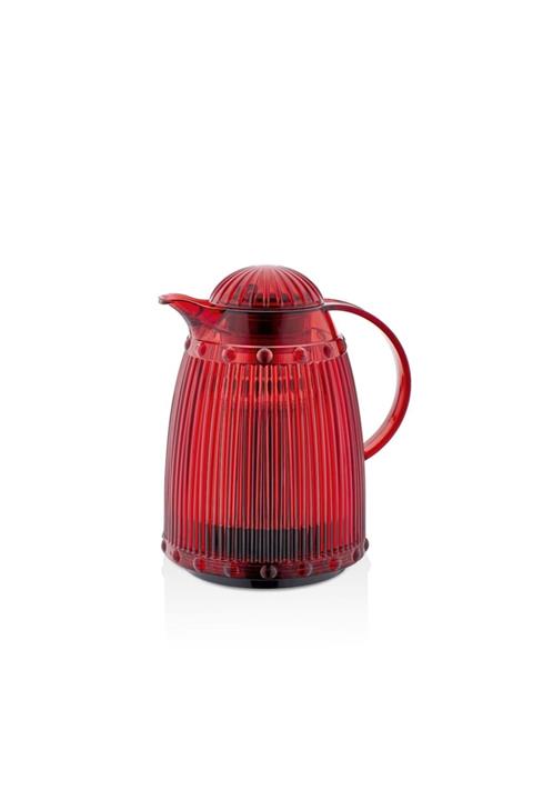 EW's Kitchenware 1 Lt Kırmızı Barok Termos