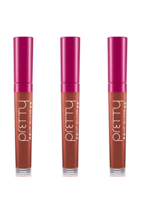 Pretty By Flormar Flormar Pretty Lip Gloss 821 3'lü Set