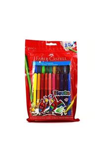 Faber Castell 20 Renk Fiesta Keçeli Kalem 8330450