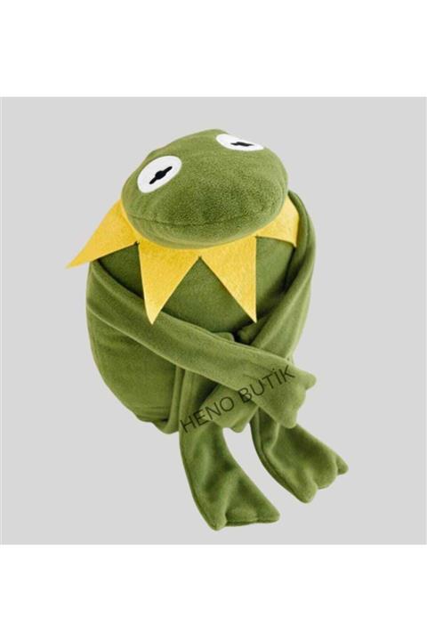 HENO BUTİK Kermit Peluş Yastık