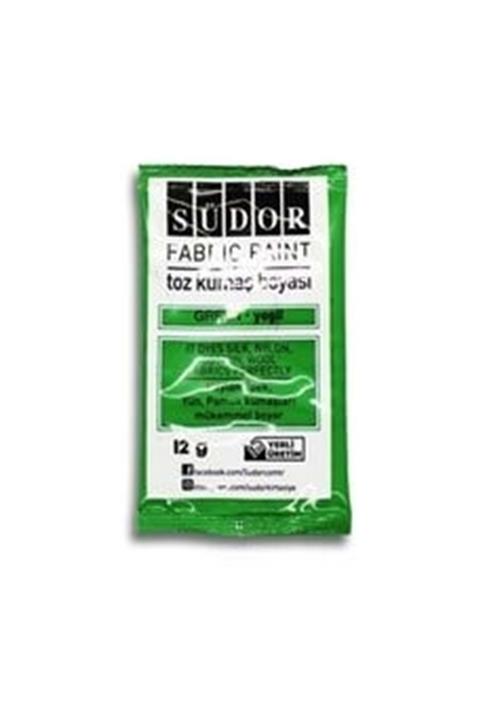 Südor Yeşil Toz Kumaş Boyası 12 gr