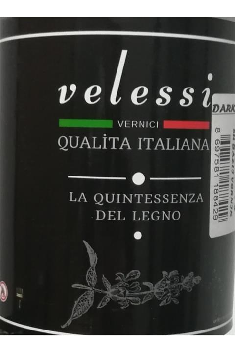 Velessi Su Bazlı Vernik Dark Grey 0.75kg