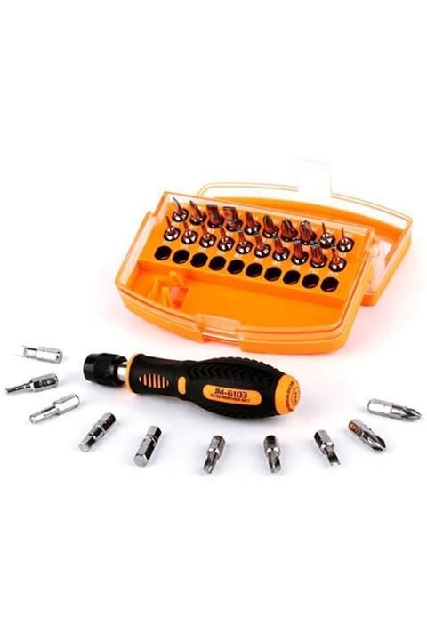 Jakemy Jm-6103 Profesyonel Tornavida Seti 31 Parça