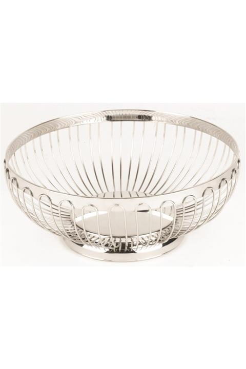 Hisar Platin Yuvarlak Ekmek Sepeti