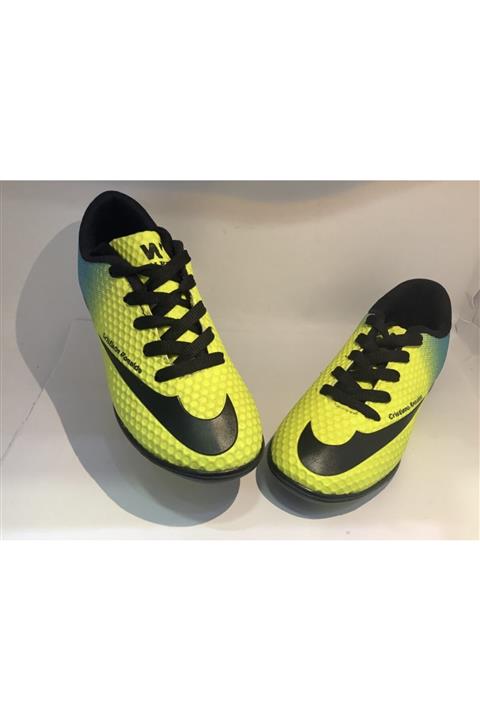 Walked Erkek Sarı Siyah Halısaha Futbol Ayakkabısı