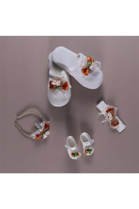 soovaksesuar Bronz Sarı Lohusa Seti