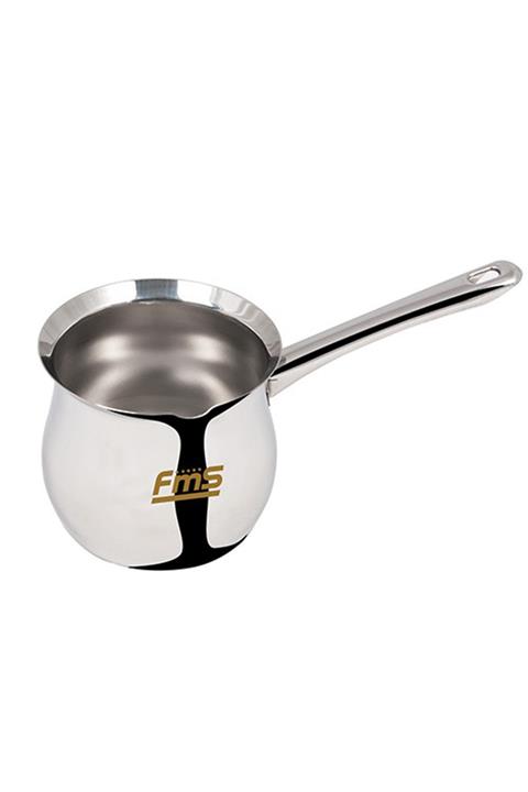 FMS Paslanmaz Çelik No:4 Cezve 500 ml Çelik Saplı Sütlük