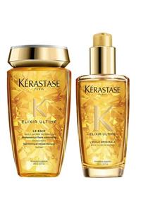 Kerastase Mat Saçlar Için Parlaklık Şampuan 250 Ml + Parlaklık Yağı 100 Ml