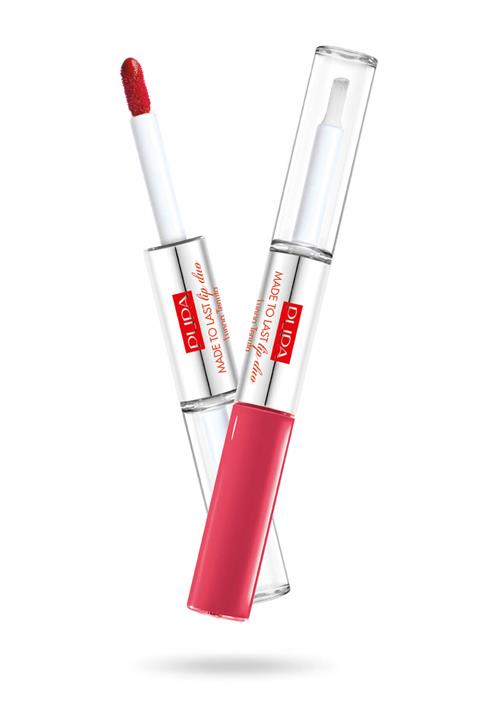 Pupa Milano Likit Ruj - Made To Last Lip Duo Waterproof Liquid Coral Sunshine 007 8011607255672