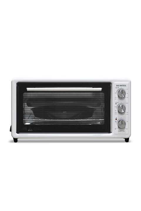 KUMTEL Beyaz Turbo 40 Litre Mini Fırın