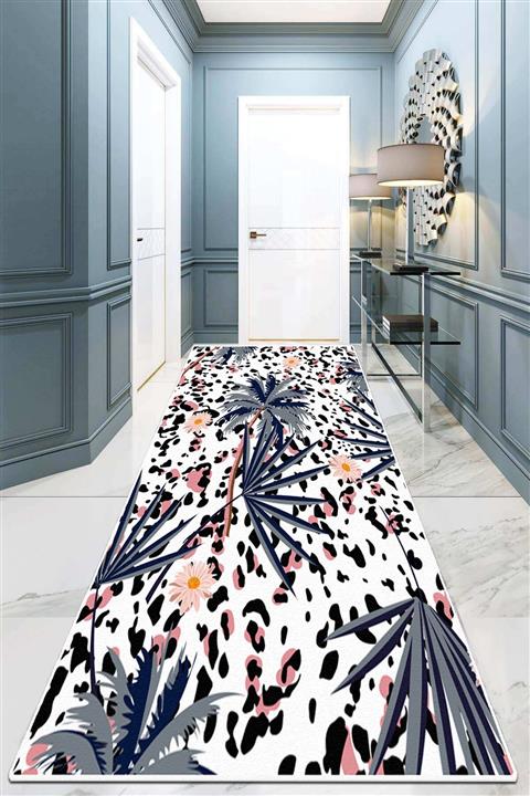 Chilai Home Wind Yolluk Halı Djt Kaymaz Taban Yıkanabilir Yolluk