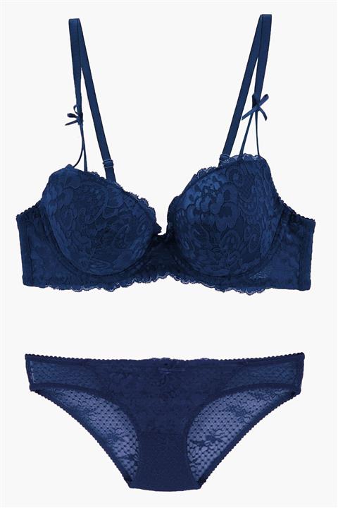 Pierre Cardin Kadın 4030 Balenli Desteksiz Sütyen Takımı