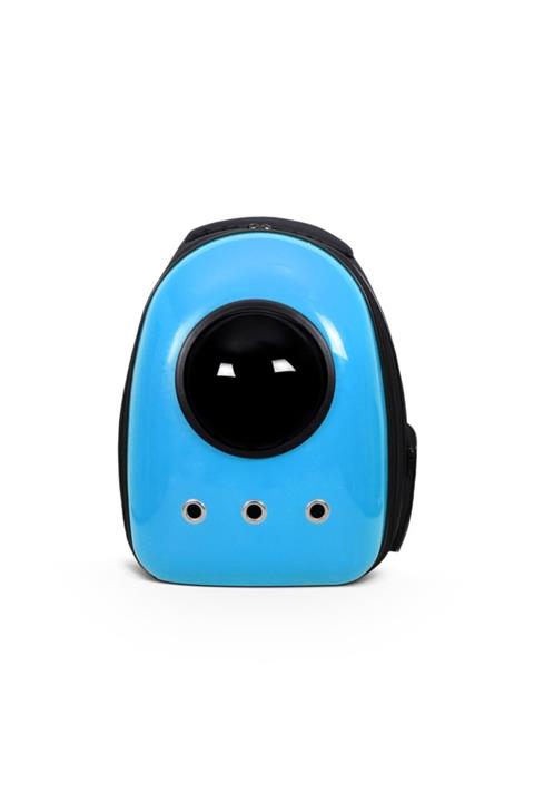 Glipet Astronot Kedi Köpek Taşıma Çantası 43x23x29 Cm Mavi