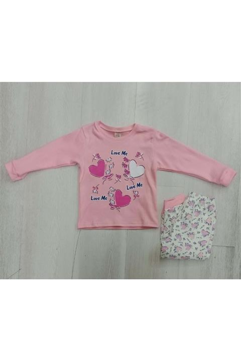 BAŞAK ÇOCUK GİYİM Bcg 315693 Kız Pijama 1/3 Yaş - Pembe - 1-2 Yaş