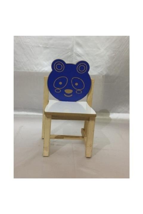 Ahşap Unisex Çocuk Sandalyesi