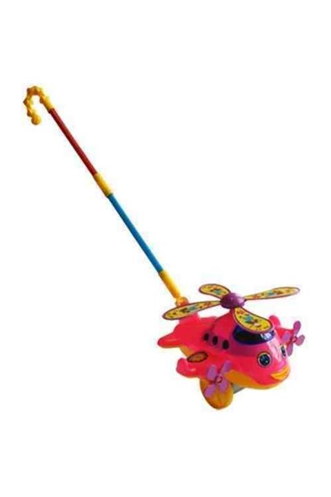 Mantlettic Ha Yu Uçak Ittirmeli Sevimli Uçak Sopalı Çınçın Asorti
