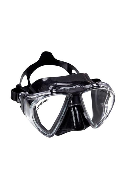 Cressi Big Eyes Evolution Dalış Maskesi BLACK-BLACK