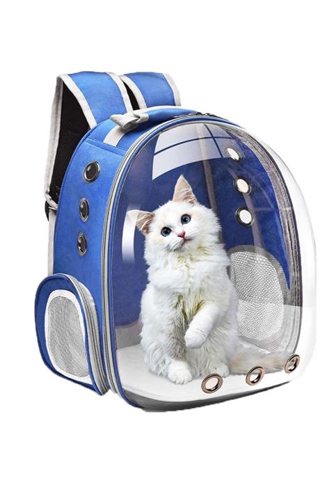 Carneil Mavi-astronot Uçak-vapur-otobüs Taşımacılığına Uygun Evcil Hayvan Kedi Köpek Taşıma Çantası