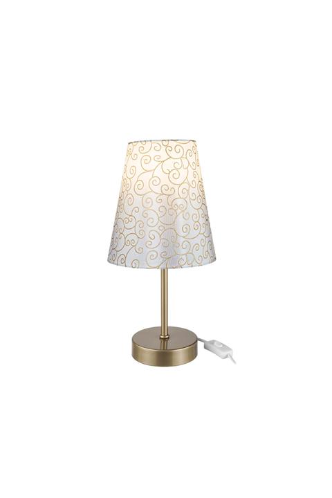 Modelight Estelya Eskitme Ayak Desenli Şapka Abajur