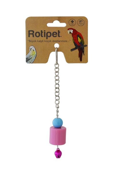 Rotipet Şekilli Tekli Sarkaç Kuş Oyuncağı