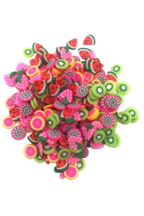 Slimewapi Karışık Meyve Tırnak Ve Slime Süsü - 3 gr