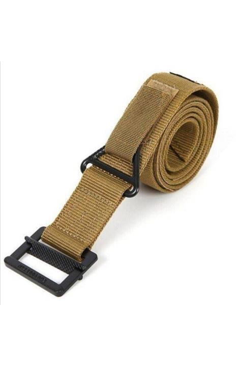 eTaktik BlackHawk Metal Tokalı Bej Taktik Kemer Palaska