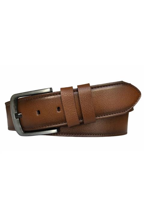 GoDeri Taba 4.5 cm Tek Parça Kot Spor Kemer