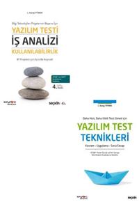 Seçkin Yayıncılık Yazılım Test Teknikleri-yazılım Testi–iş Analizi – Kullanılabilirlik-lütfi Koray Yitmen 2 Kitap Set