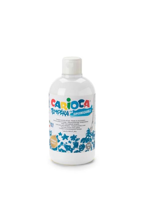 CARIOCA Tempera Yıkanabilir Poster Boya 500 ml. Beyaz