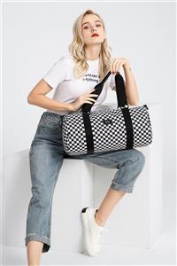 SMART BAGS Smbyb1245-5146 Siyah/Beyaz Kadın Spor Çantası