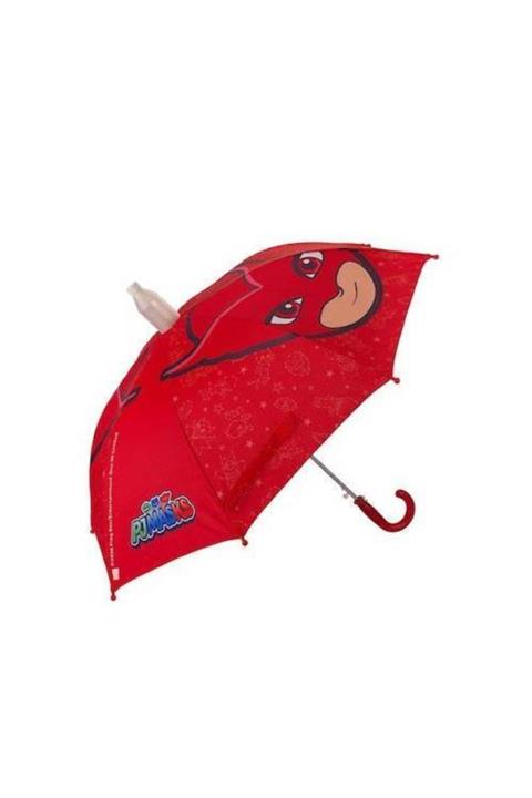 Mashotrend Lisanslı Pijamaskeliler Baykuş Kız Çocuk Şemsiyesi - Düdüklü Ve Pvc Kılıflıdır - Kız Çocuk Şemsiyesi