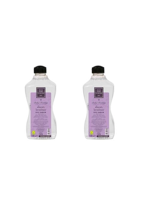 Eyüp Sabri Tuncer Doğal Zeytinyağlı Sıvı Sabun Alaçatı Lavantası 1,5 L Pet Şişe