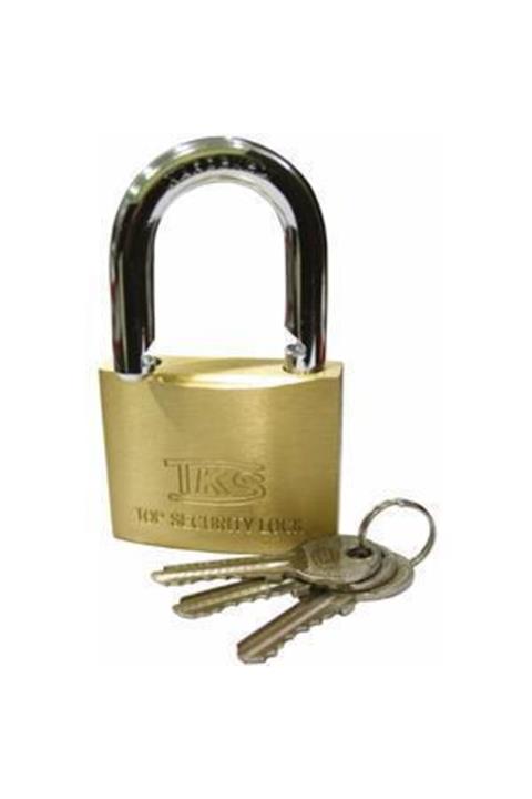 TKS Pirinç Sarı Asma Kilit 50 Mm