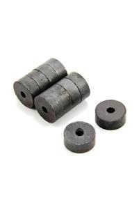 Dünya Magnet 100 Adet 18mm X D5mm X 10mm Ferrit Kömür Seramik Halka Mıknatıs, Ücretsiz Kargo