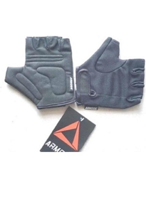 ARMODEX Armode Cg0018 Parmaksız Motosiklet Eldiveni Siyah