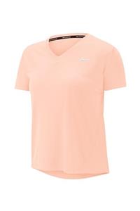 Nike Miler V Neck Washed Coral Kadın Tişört At6756-664