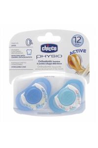 Chicco 2 Li Physio Kauçuk Emzik 12 Ay+ Erkek