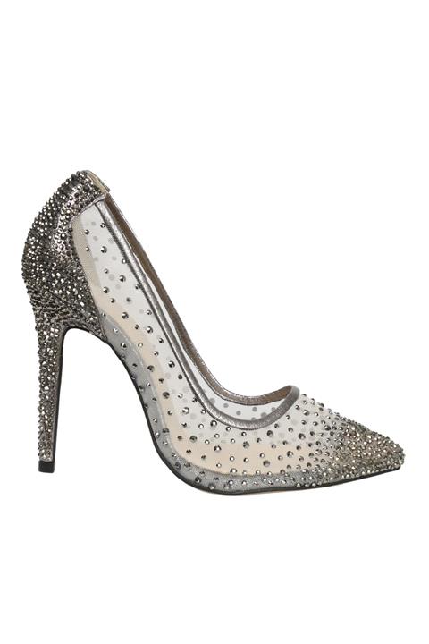 OZ DOROTHY Kadın Platin Abiye Ayakkabı