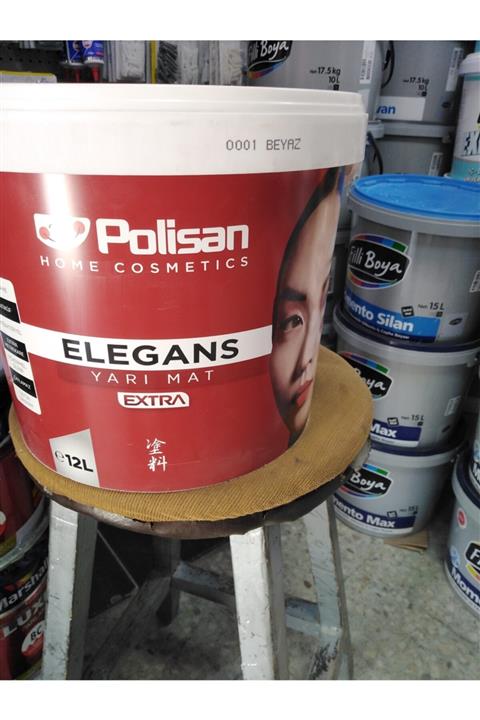 Polisan Elegance Extra Yarı Mat Beyaz 12l