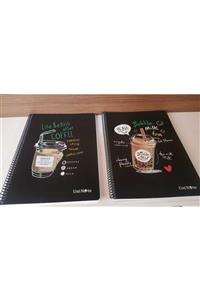 Uninote Coffee 72 Yaprak Çizgili Spiralli Defter