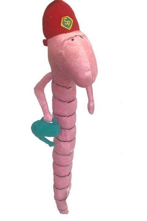 StuffedToys Sevimli Peluş Worms 45 cm