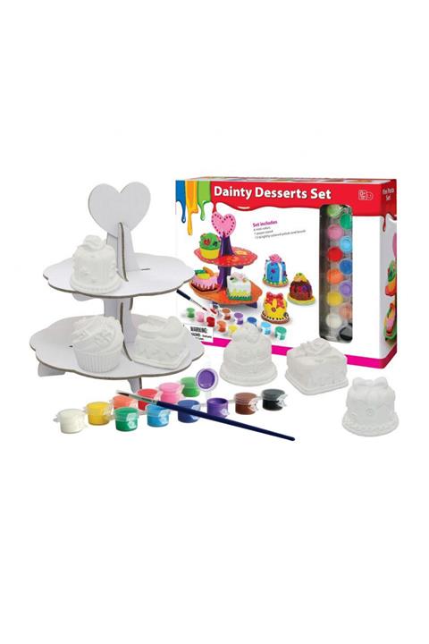 Vardem Mini Pasta Boyama Oyunu 6 Parça Pasta