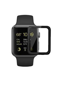 TechnoGuru Apple Watch 38 Mm Için Kırılmaz Cam Ekran Koruyucu Premium Malzeme Siyah