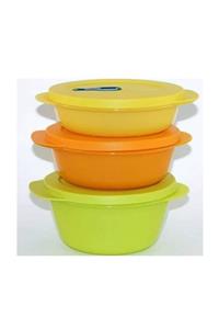 Tupperware Mikro Kaplar 3'lü Set