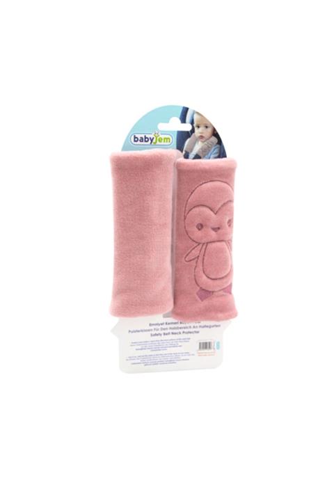 BAYB JEM Pembe Renk Emniyet Kemeri Boyun Koruyucu